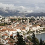 Split - panorama miasta. Tak piękny widok można oglądać ze wzgórza Marjana