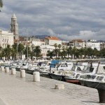 Split - zatoka i promenada