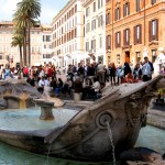 Rzym (Rome) - fontanna Barcaccia
