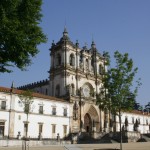 Alcobaca - Kościół Santa Maria Da Victória oraz skrzydła Klasztoru Cystersów