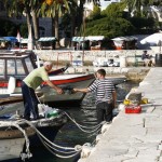 Hvar - zatoka portowa