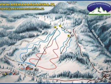 Jaworki trasy narciarskie i wyciągi