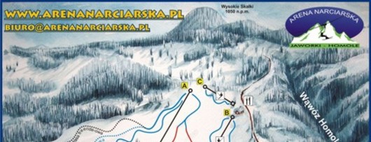 Jaworki trasy narciarskie i wyciągi