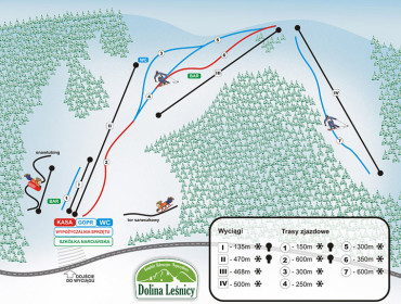 Trasy - Dolina Leśnicy