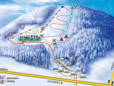 Mapa Tras - Poniwiec