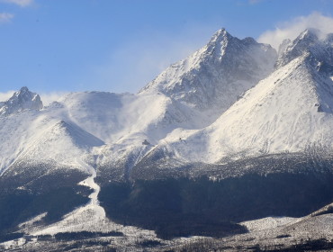 Majestatyczny szczyt Łomnica - 2634 m n.p.m.