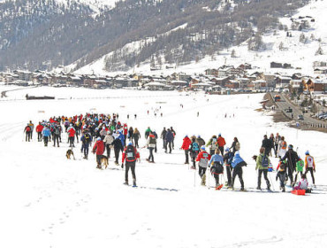 Wyścig na śnieżnych rakietach w Livigno