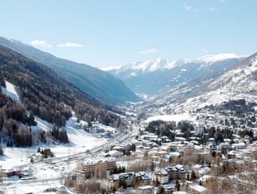 Ponte di Legno - widok na miasteczko