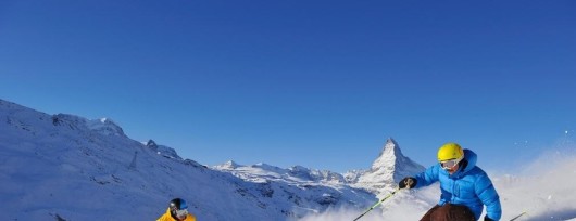 Jazda na nartach w ośrodku Zermatt