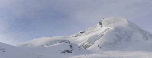 Zdjęcie z Allalin Race z poprzedniego roku. Jak widać ściga się nie tylko na nartach i snowboardzie