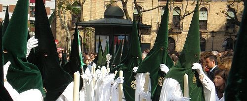 Procesja na Semana Santa w Sewilli