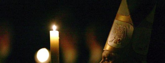 Wigilia Światła w Wielkanoc 2012 r. odprawiona została przez papieża Benedykta XVI