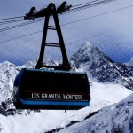 Kolejka linowa w największym ośrodku z kompleksu Chamonix - Grands Montets