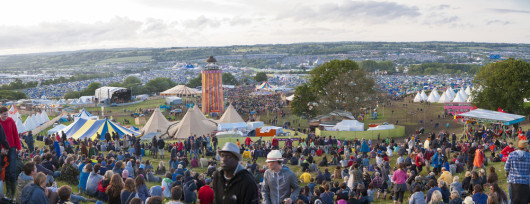 Festiwal Glastonbury w angielskim hrabstwie Somerset