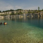 Ćwiczenia nurków w Zakrzówku. Źródło - http://www.nowa-ama.pl/pamietnik_foto/zakrzowek_maj_2009/DSC_0768.jpg