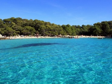 Plaża Cala Turqueta na Menorce - Archipelag Balearów