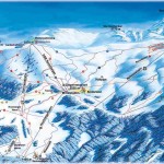 Mapa Hochzeiger - największego z 3 ośrodków narciarskich w dolinie Pitztal
