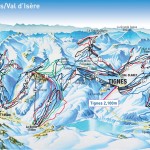 Tignes - mapa