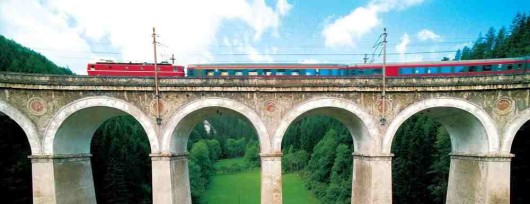 Solidna konstrukcja Semmeringbahn liczy już ponad 150 lat. Źródło: www.heute.at