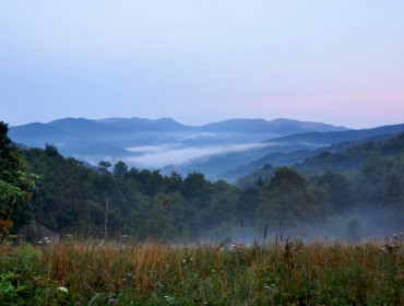 Widok z Przysłupia Caryńskiego (źródło: www.koliba.bieszczady.pl)