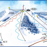 Mapa stoku Piękna Góra w Gołdapi (źródło: www.zajazd-rudziewicz.pl)