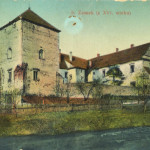 Zamek w Szydłowcu na starej pocztówce (źródło: www.szydlowiec.pl)