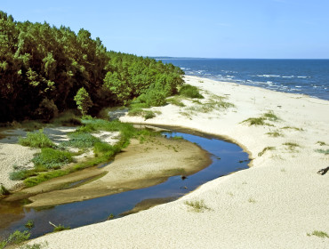 Łotwa plaże Bałtyku