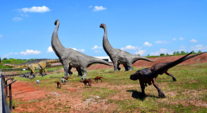 Wędrujące dinozaury w JuraParku w Krasiejowie