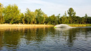 Plaża nad Stawikami w Sosnowcu