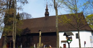 Drewniany kościół w Orawce